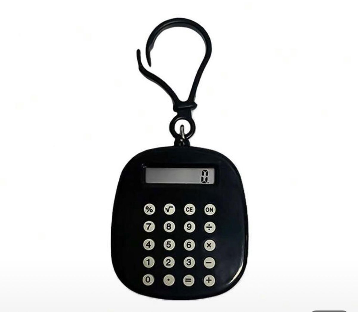 MedCalc mini Rekenmachine Sleutelhanger Zwart – Met Doolhof Achterkant – 2-in-1 Calculator & Puzzelspel – Cadeau Verpleegkundigen, Zorgmedewerkers, Studenten & Kinderen, Sleutelhanger,