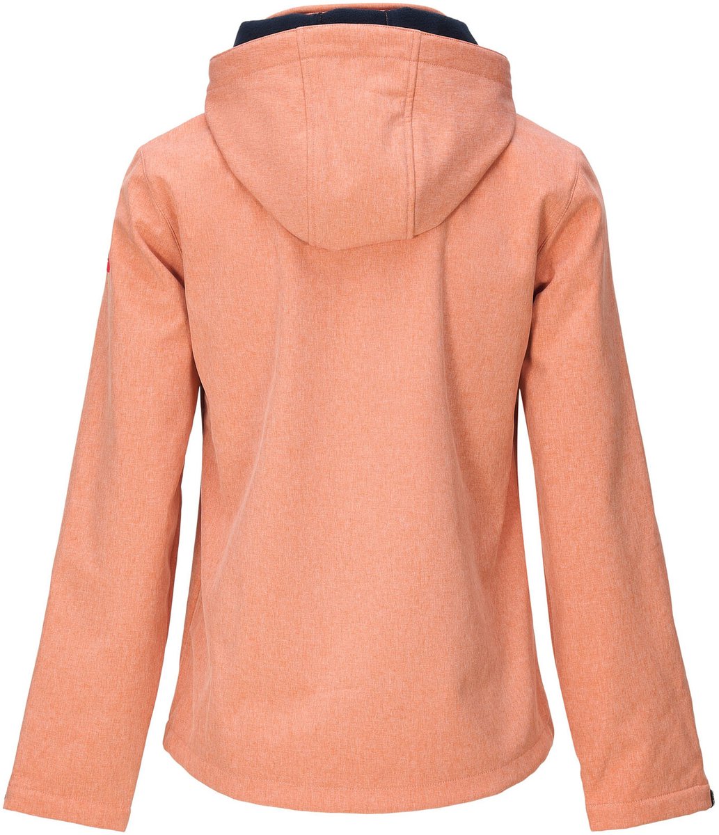 Nordberg RINDA Softshell Outdoor Zomerjas Dames Melange Oranje