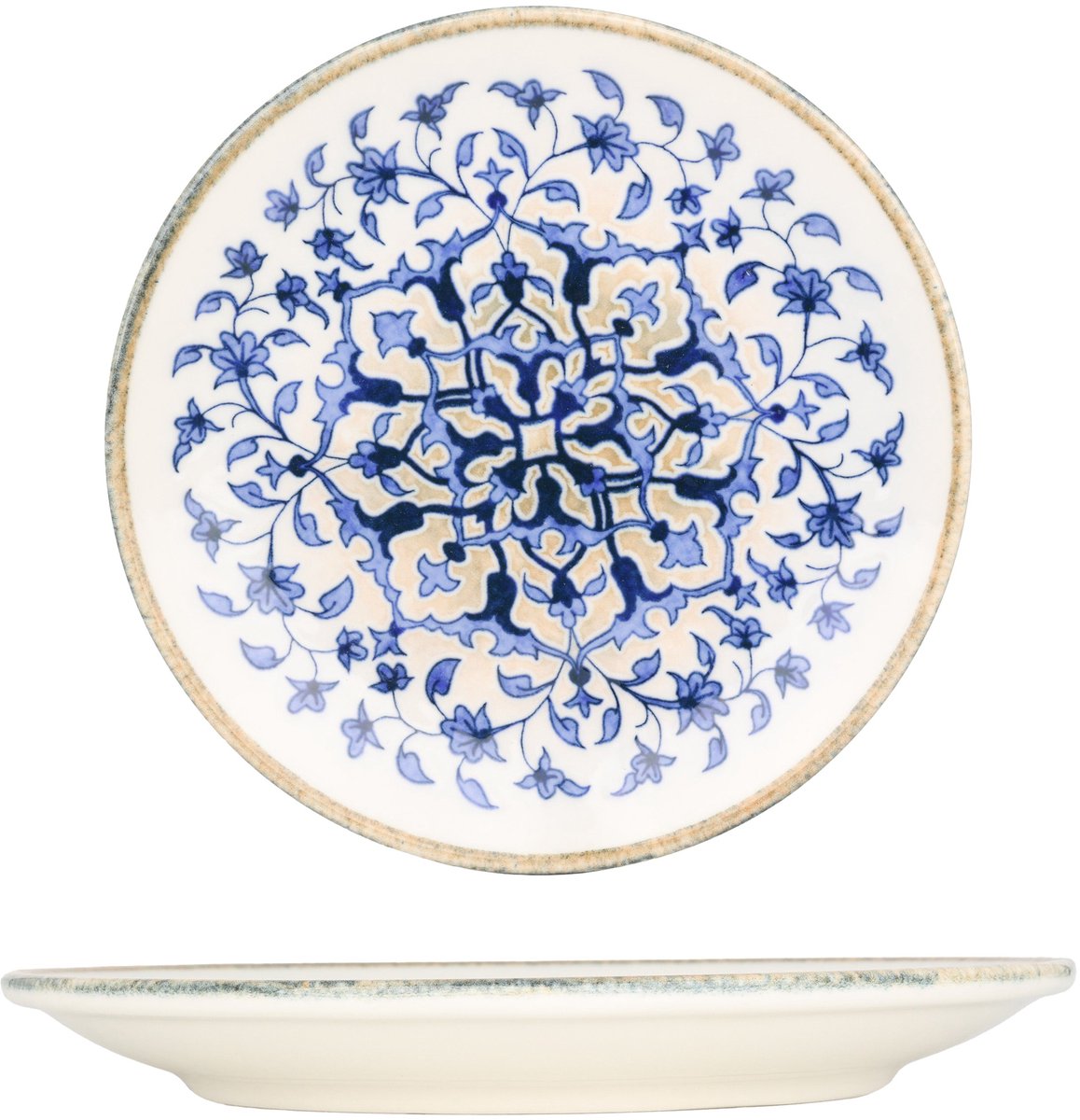 Kütahya Porselen Dessertbord - Tile Legacy - Porselein - 19 cm - set van 6