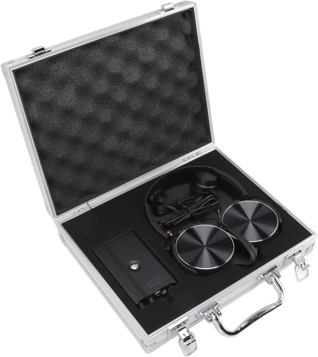 Lekdetector Roestvrij Staal - Gevoelige Detector - Lekken Opsporen - Hoge Geluidskwaliteit - 30 x 24 x 8 cm - Zilver