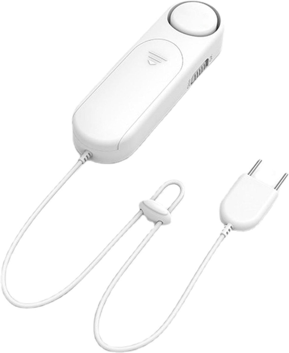 Waterlek Detector - Vochtalarm Sensor - Huis Beveiligen - 120 dB Alarm - 12.6 cm - Wit