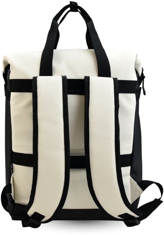 Fietsrugzak Off-White - Koeltas Rugtas - Grote Rugzak met Fietshaken - Koel Rugtas - Koelrugzak van R-B — afbeelding 2