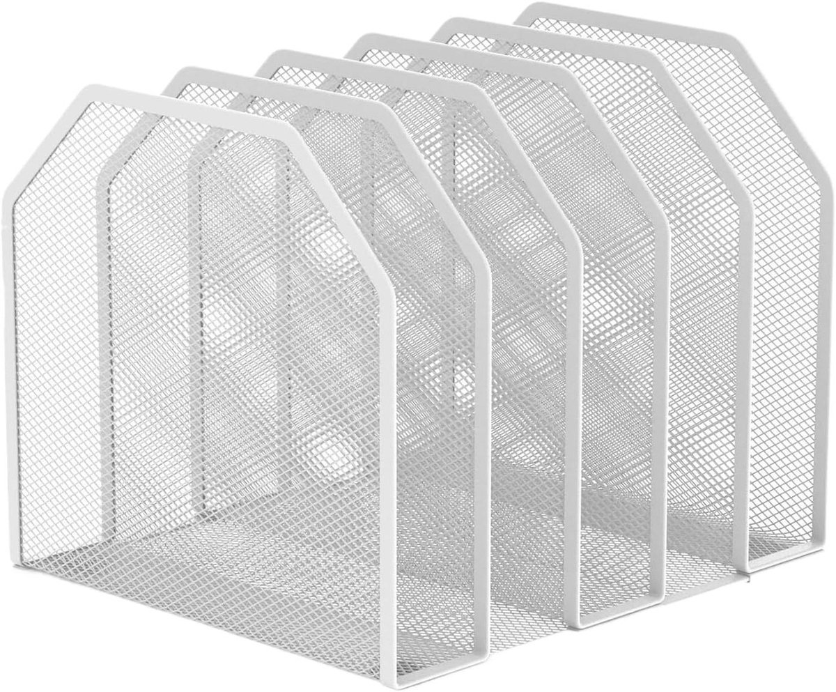 Documentenhouder Metaal - Bureau Organizer - Bureau Organiseren - Verstelbare Roosters - 258 cm - Zwart