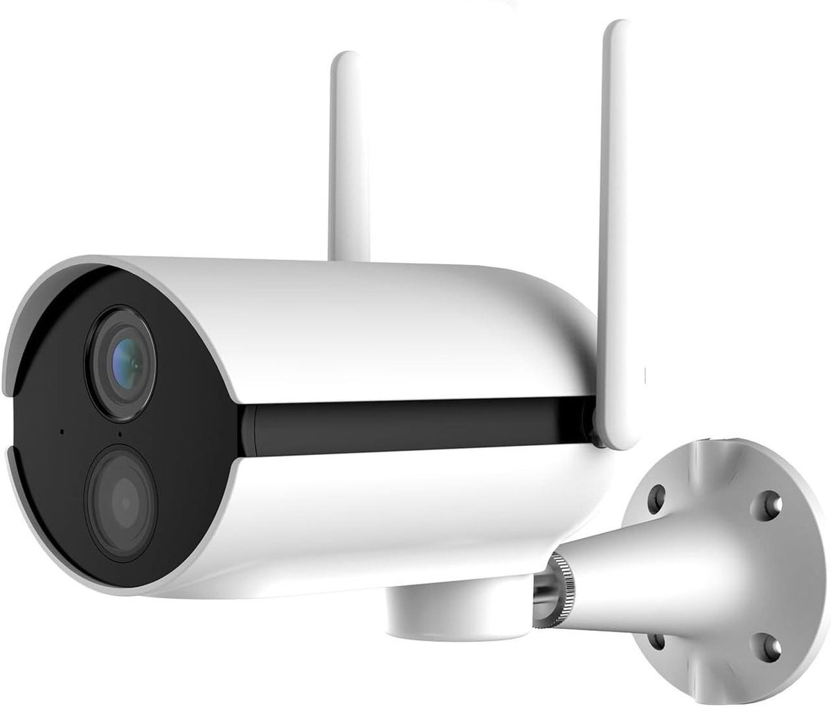 Draadloze WiFi Camera - Beveiligingscamera Buiten - Huisbewaking - Kleur Nachtzicht - 15000 mAh Batterij - Metaal