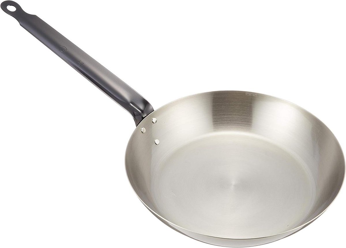 Gietijzeren Koekenpan - Koekenpan - Koken - Antikleef - 26 cm - Zilver