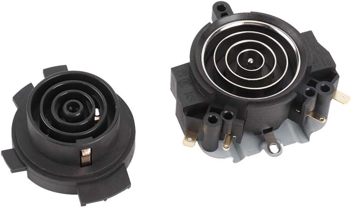 Thermostaat schakelaar - Waterkoker onderdeel - Water koken - Bimetalen thermostaat - 65 x 55 x 25 mm - Zwart