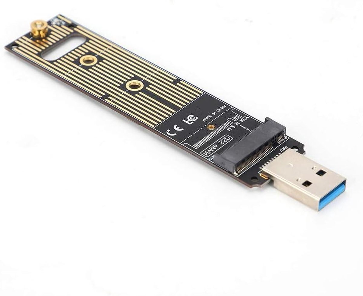 NVME SSD USB Adapter - Externe Harde Schijf Converter - Snelle Data Transfer
