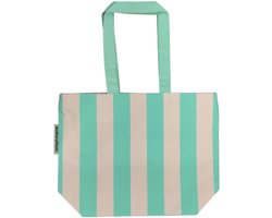 MINT Duurzame Shopper – Strandtas van 100% Biologisch Katoen - Cadeau voor vrouw