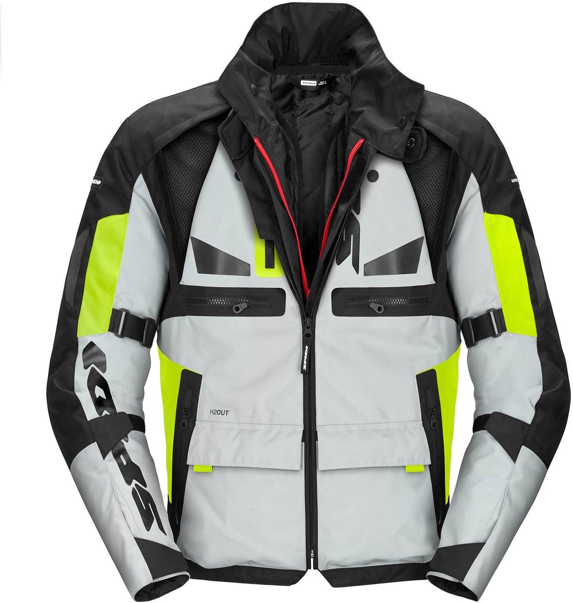 Spidi Crossmaster Jas Geel Fluo - Jas