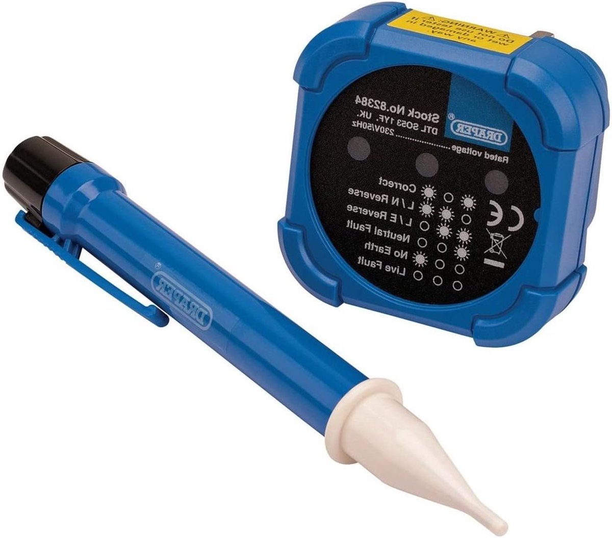 Spanningstester Set - Stroommeter - Elektra Controleren - Contactloos Meten - 200-600V - Blauw