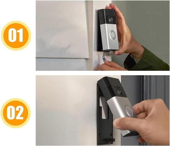 Deurbel Sleutel - Vervangingsgereedschap - Batterij Vervangen - Veilige Verwijdering - 2 Stuks - Zwart — afbeelding 3