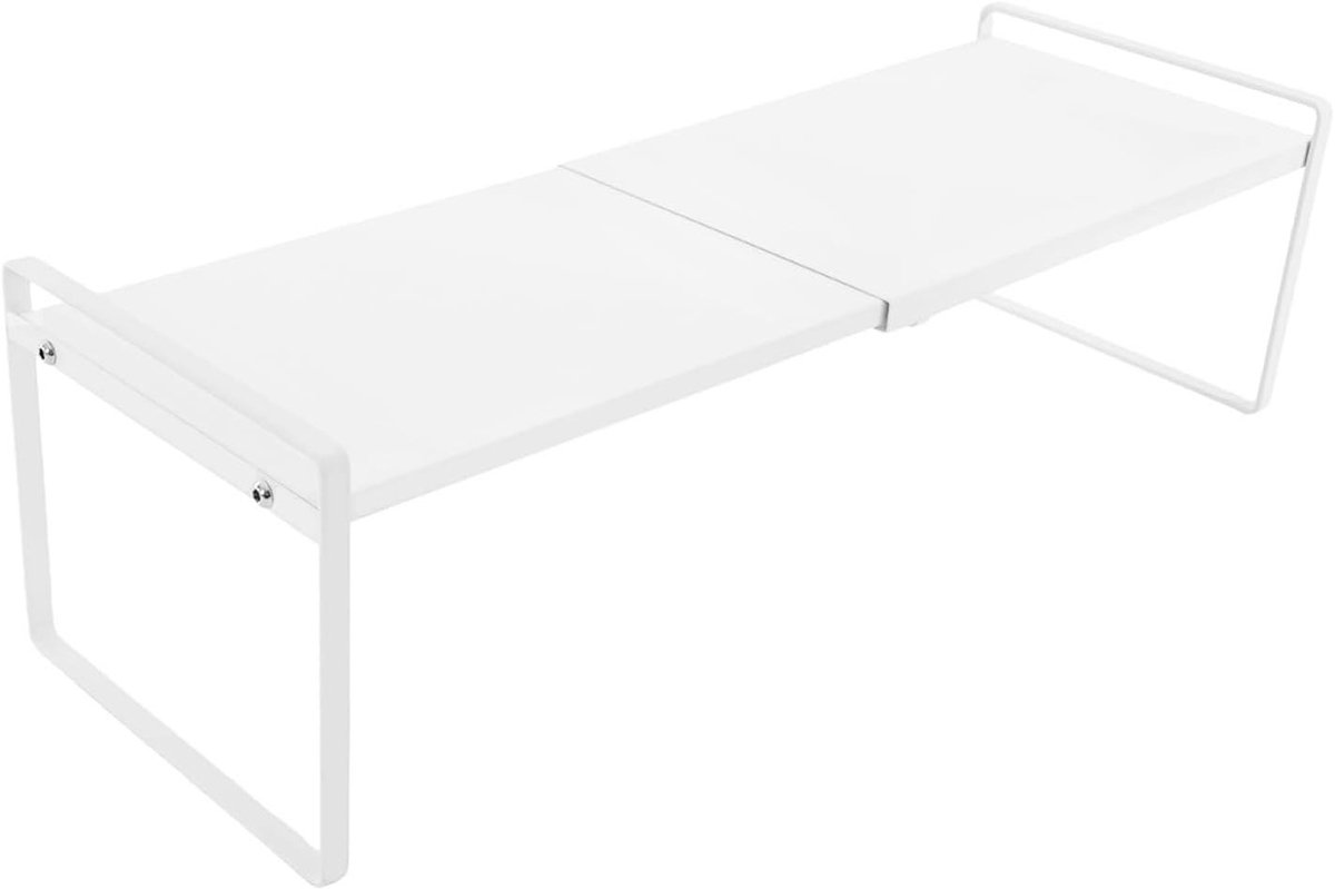 Kastinzetrek - Keuken organizer - Ruimte besparen - Uittrekbaar ontwerp - 34-63 cm - Wit