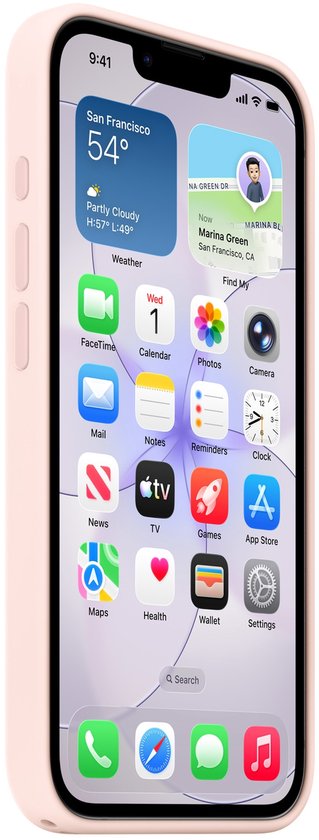 Apple iPhone 17e Back Cover met MagSafe Zachtroze