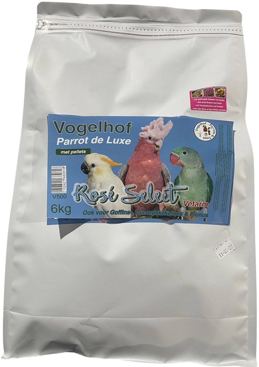 rose select 6 kg navulverpakking met pellets