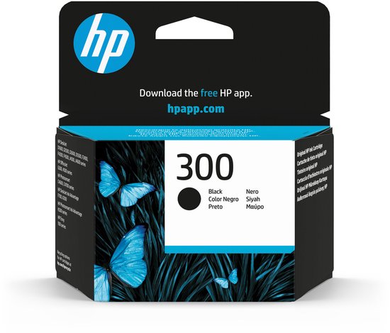 HP 300 originele zwarte inktcartridge