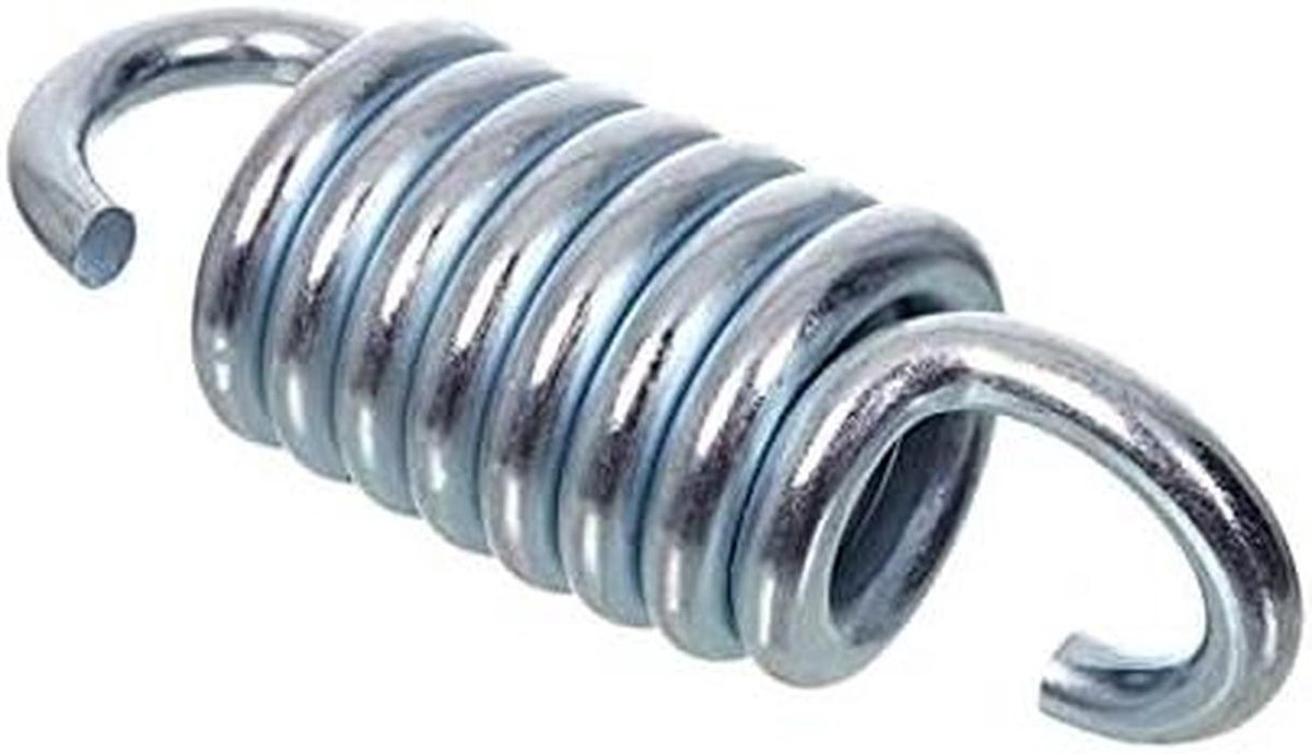 Trekveer - Hangstoel veer - Schommelen Dempen - Corrosiebestendig - 6-33 x 100 mm - Zilverkleurig