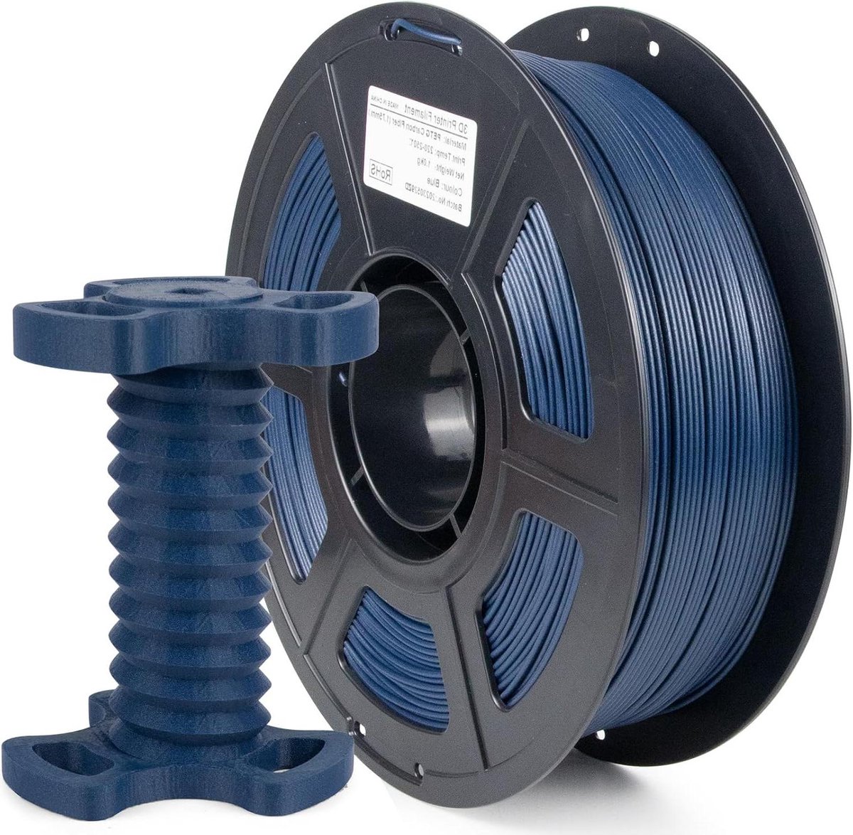 3D Printer Filament - Koolstofvezel Draad - Functionele Onderdelen Printen - Verhoogde Stijfheid En Sterkte - 1.75mm 1KG - Blauw