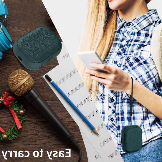 Beschermhoes voor AirPods Pro 3 met Reinigingsset en Polsband - Duurzame TPU Bescherming en Accessoires — afbeelding 4
