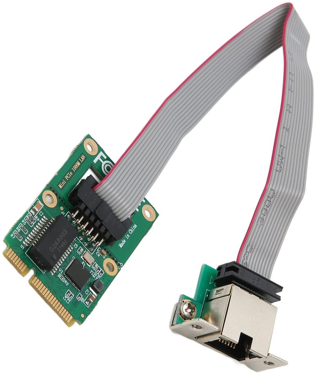 Golden crown - Netwerkcontrollerkaart - Gigabit Ethernet - Hoge snelheid - Mini PCI-E - Desktop en Laptop - 10/100/1000Mbps - Betrouwbare verbinding - R...