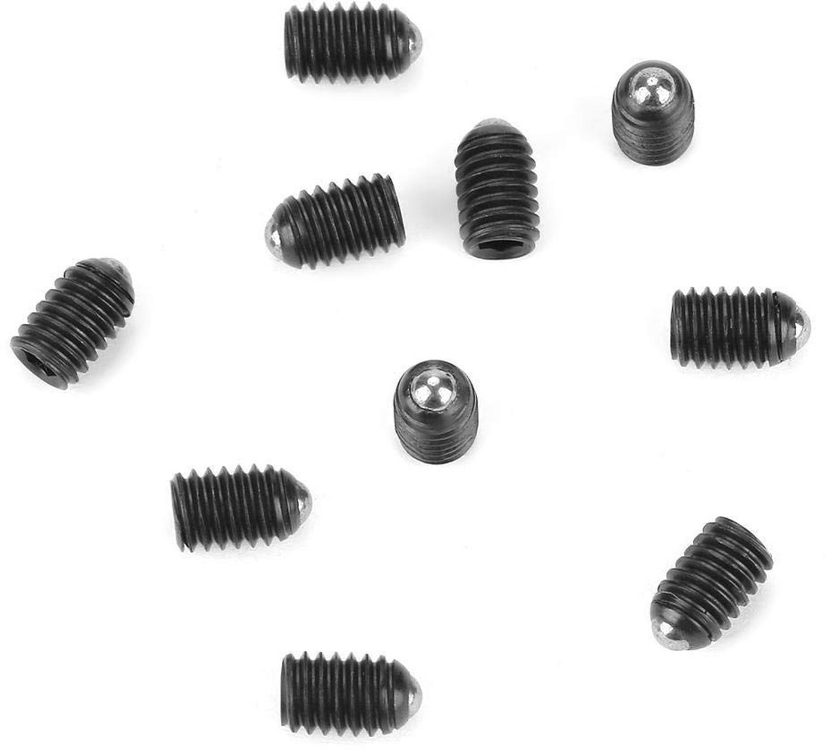 Allecto - Draadveren Set - M4 Draadveren - Sterke en duurzame draadveren - 10 stuks - Koolstofstaal - Perfect voor bevestiging - M4x8 - Geschikt vo...