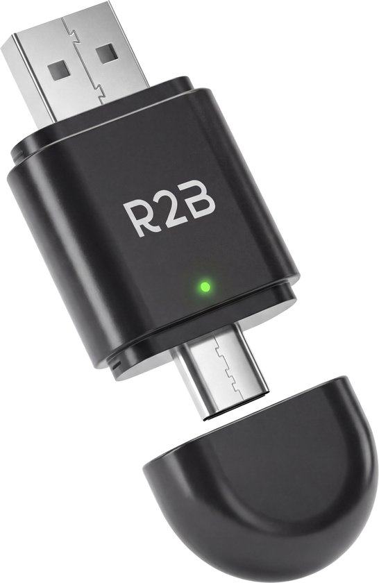 R2B Draadloze CarPlay en Android Au...