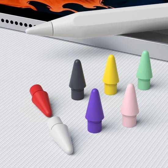 aladdien - Vervangende punten voor iPad Pro-potloodpunten - 6-pack - Geschikt voor iPad Pro - Verbeterde gebruikerservaring - Nauwkeurig tekenen - C... — afbeelding 4