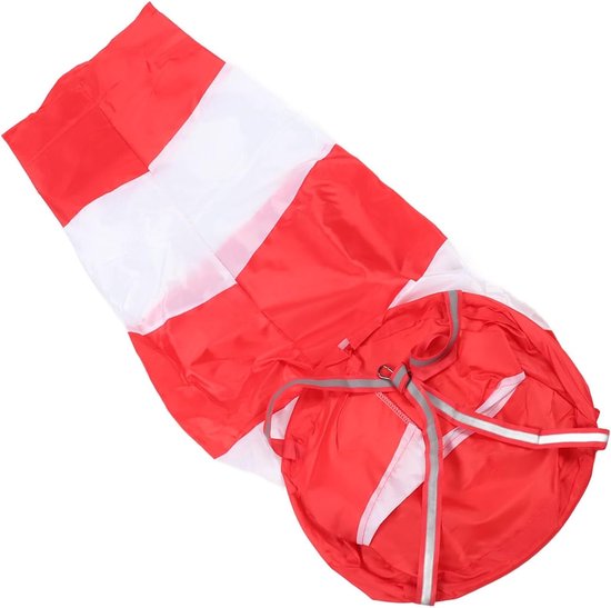 Windzak - Windrichtingssok Windmeter - Windmeting Tonen - Hoge Zichtbaarheid - 100 cm - Rood — afbeelding 5