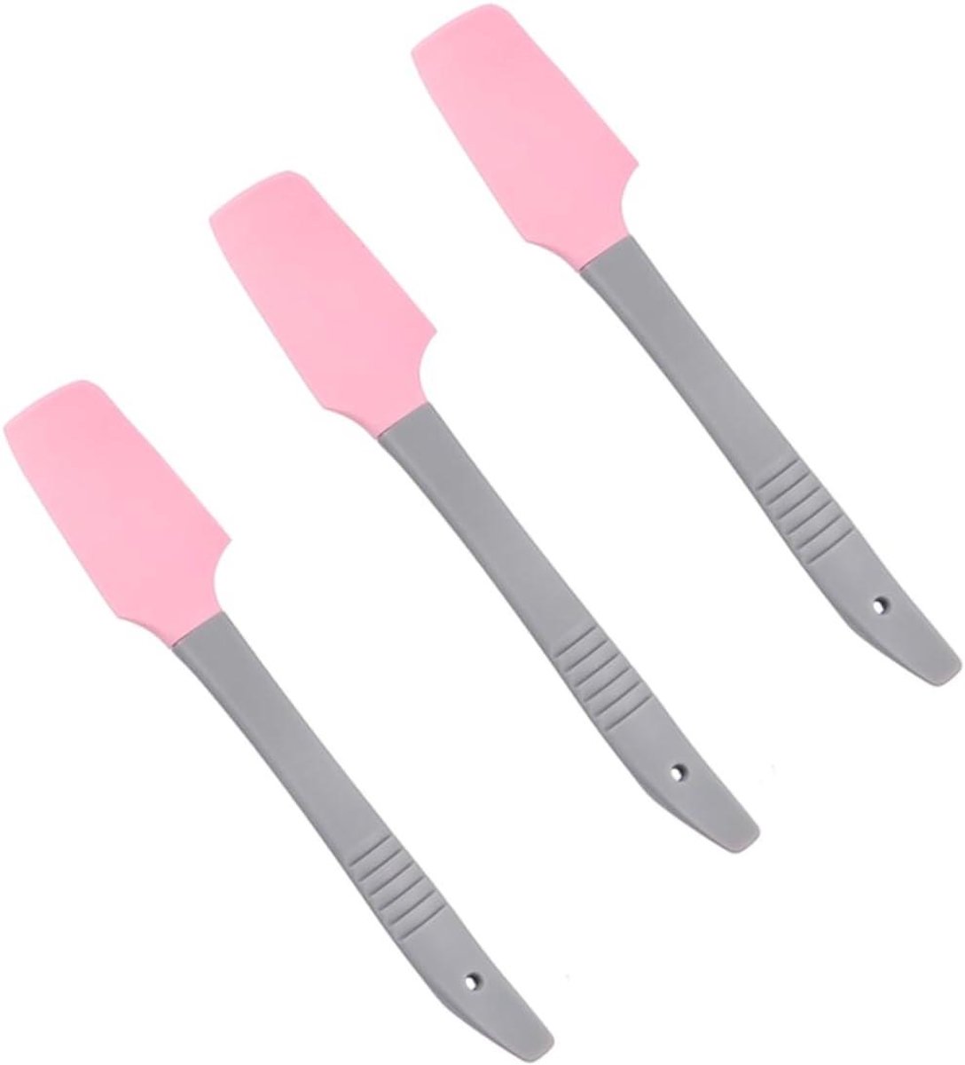 Wax Spatels - Ontharingsapplicators - Thuisgebruik Ontharen - Multifunctioneel Ontwerp - 3 Stuks - Roze