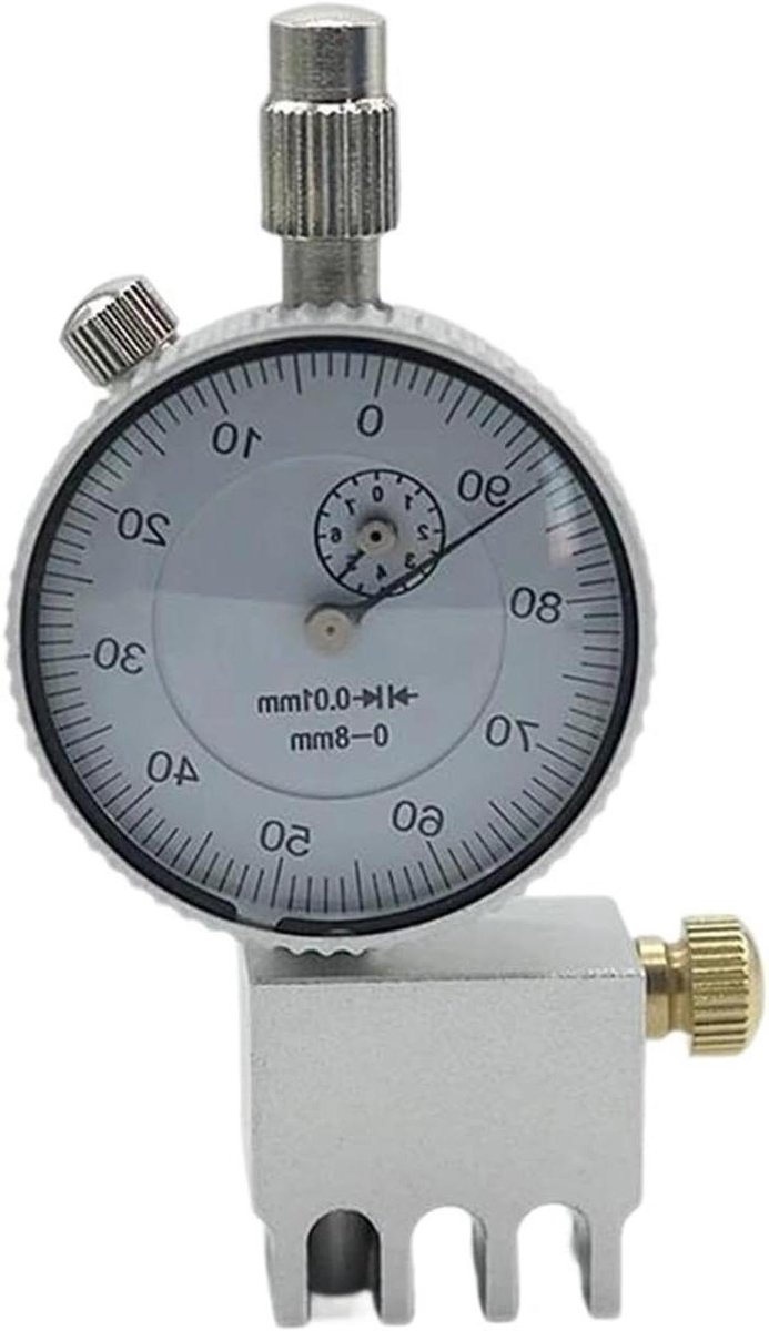 Gitaar Meetliniaal - Snaarhoogte Meter - Instrument Onderhoud - Nauwkeurige Meting - 15 x 9 x 6 cm - Zwart
