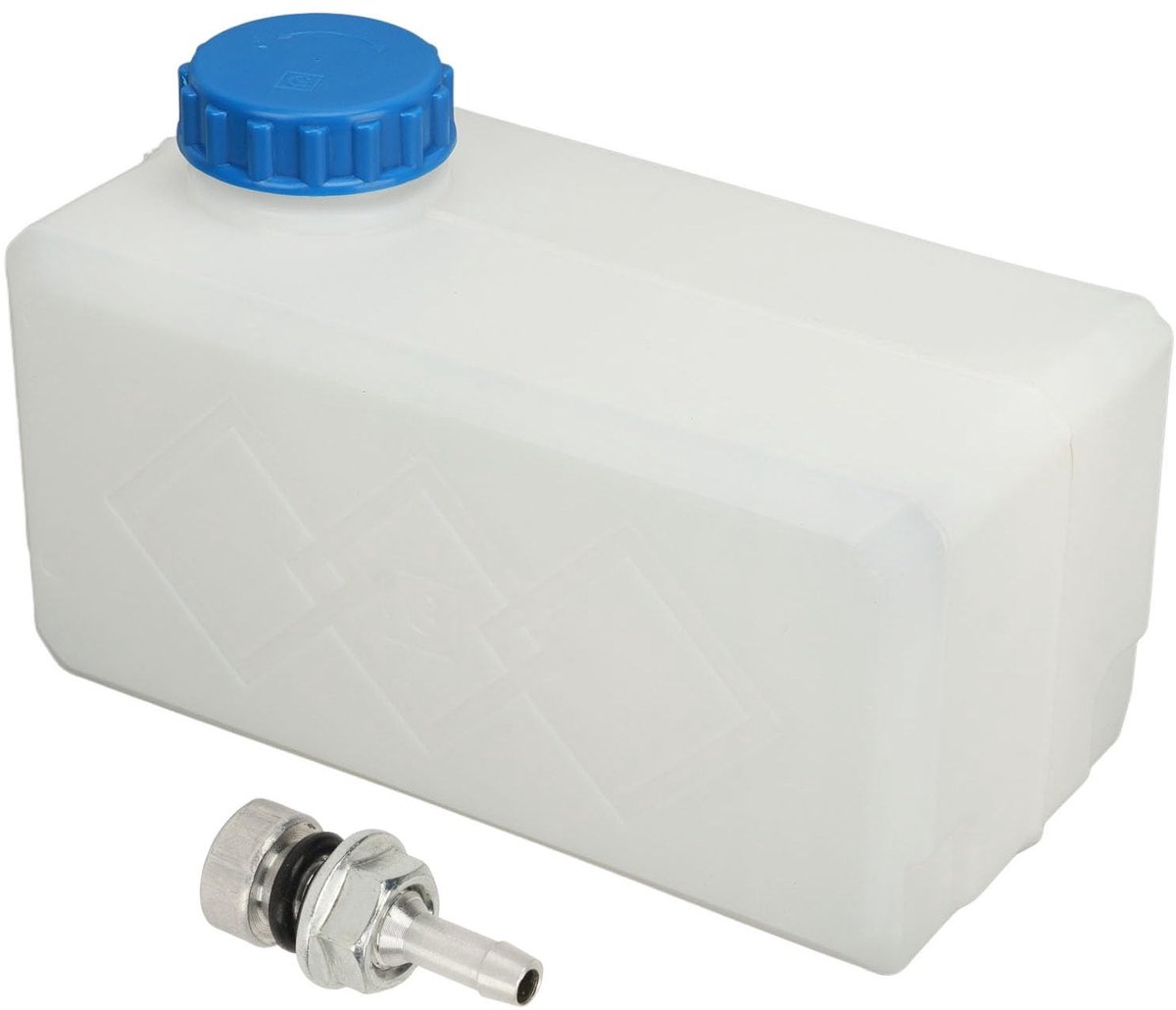 aladdien - 5L Brandstoftank - Tank met Deksel - Geschikt voor Elektrische Auto's - Inclusief Nozzle - Geschikt voor Brandstofopslag - Ideaal voor Th...