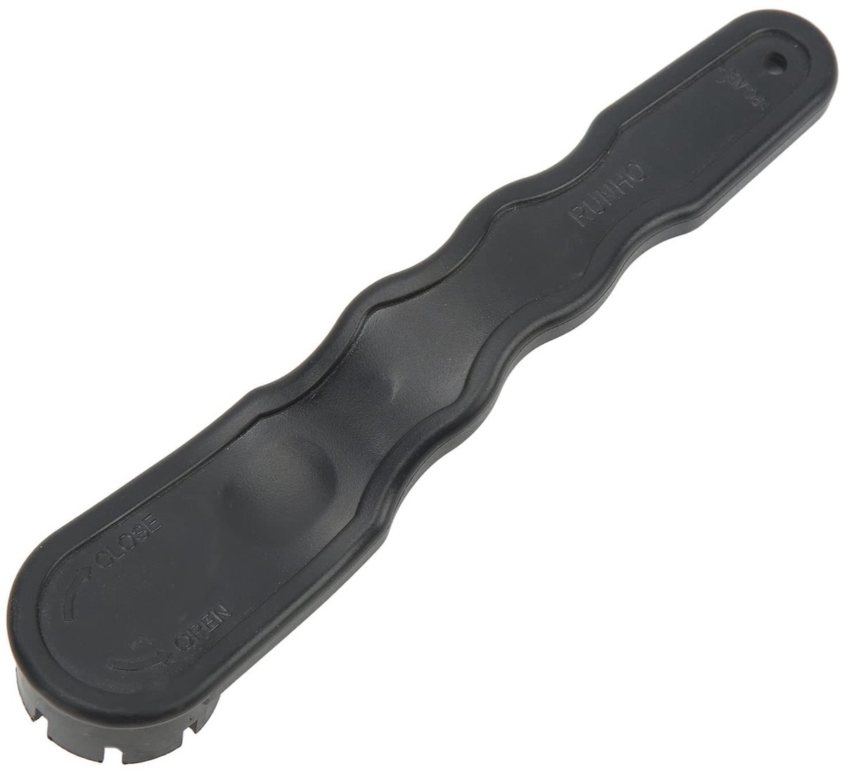 Boot Jacht Serie 8 Groef Luchtventielsleutel Zwart Draagbare PVC Spanner voor Opblaasbare Boot Kano Driftschip