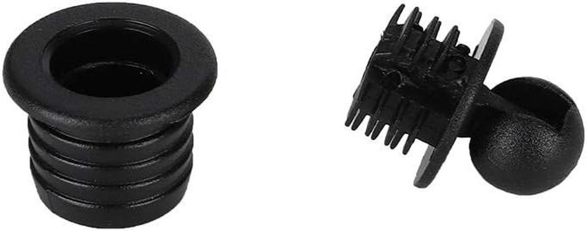 Speaker Frame Bevestiging - Luidspreker Clips - Stofvrij Houden - Flexibel Rubber Kunststof - 10 Paar - Zwart