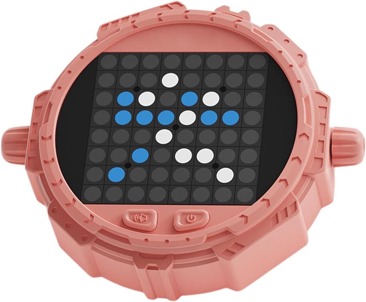 Elektronisch Schaakspel - Slimme Puzzel - Hersentraining - AI Verbeterde Gameplay - 4 x 13 cm - Roze