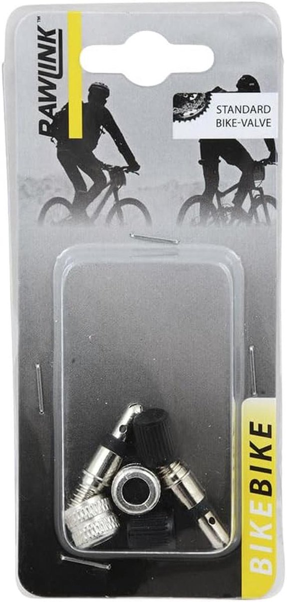 Fietsventiel Dunlop - Ventielset - Banden Oppompen - Deens design - 2-delig - Metaal — afbeelding 2