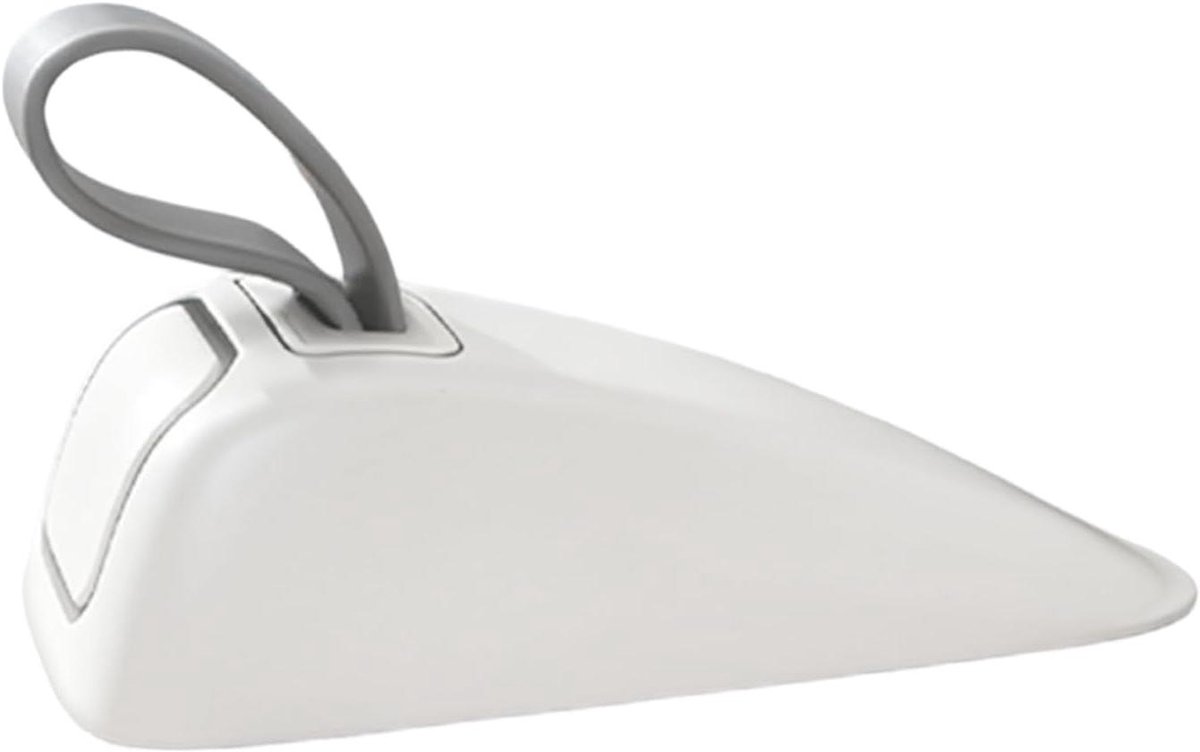 Deurstop Alarm - Reis Beveiliging - Extra Veiligheid - Dubbele Protectie - 13 cm Lengte - Wit