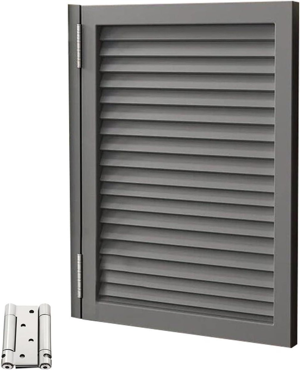 Vleugeldeur Massief Hout - Café Deur - Ruimte Verdelen - Automatische Sluiting - 914 cm Hoog - Koffie Blauw
