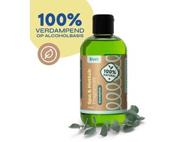 LIVIN' Spa Geur Eucalyptus - Whirlpools - Hottub Geuren - Spa Geuren - Spa Geur Eucalyptus - Op Alcoholische Basis - Tast Waterkwaliteit Niet Aan - Spa Aroma - Hoge Concentraat - Geschikt voor Jacuzzi, Spa en Hottub - 250ML - Groen
