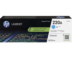 HP 220A - Tonercartridge - Origineel - Standaard Capaciteit - Cyaan