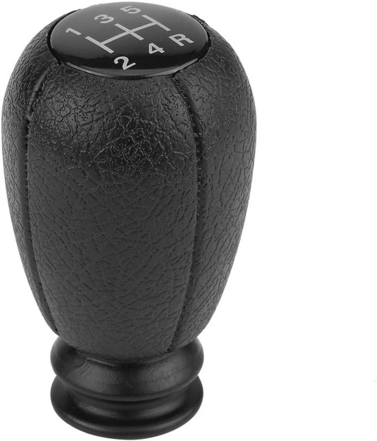 Schakelknop - Versnellingspookknop - Auto Interieur Verbeteren - 5-versnellingen Design - 8.3 cm - Zwart — afbeelding 4