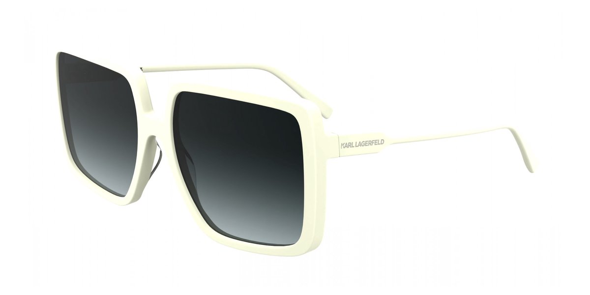 Karl Lagerfeld Kl6187s Dames Zonnebril Wit White 5/CAT3 Vrouw