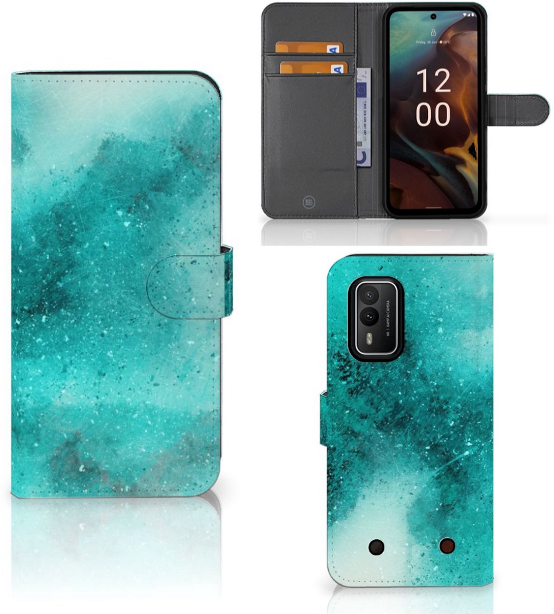 Hoesje Nokia XR21 Painting Blue