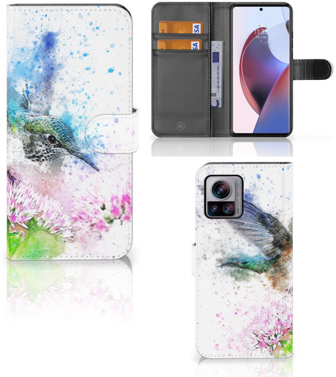 Hoesje Motorola Edge 30 Ultra Vogel