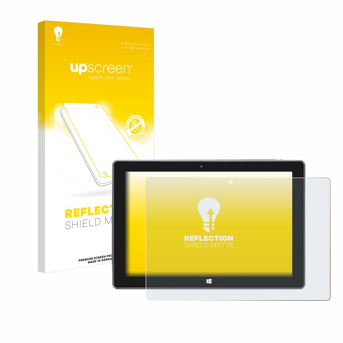 upscreen - Screenprotector voor SZTPS Tablet 10.1" - Folie Beschermfolie anti glare matte