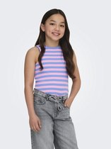 ONLY KOGKENYA RIB STRIPE TANK TOP JRS Débardeur Fille - Taille 146/152