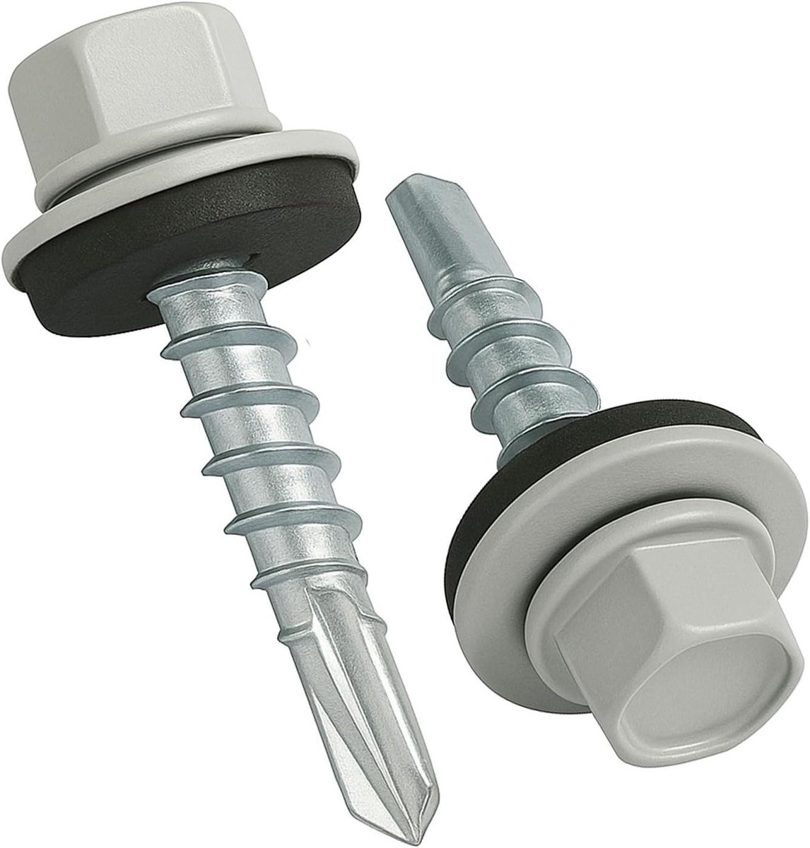 Dakschroeven - Zeskant schroeven - Dakmontage - Zelfborend met EPDM ring - 4.8x35 mm - Lic