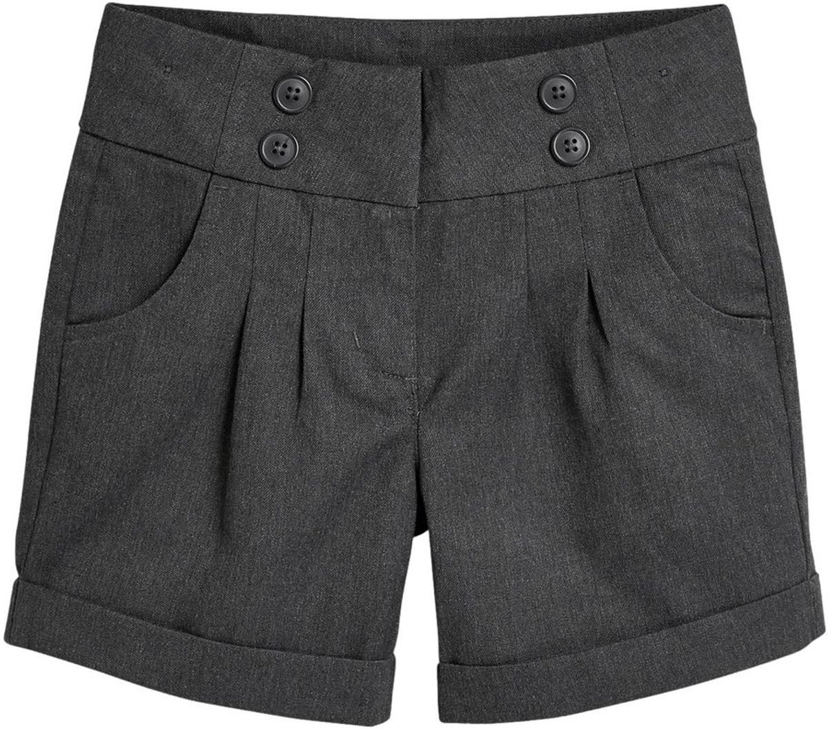 Next - Meisjes - Schoolshorts - Grijs