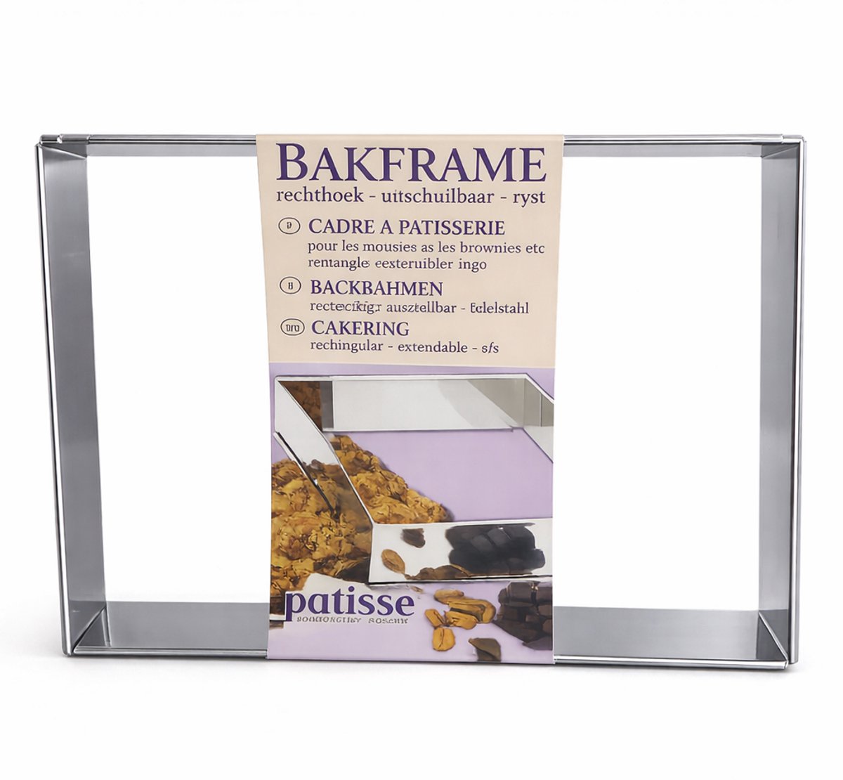 Patisse Cakevorm - verstelbaar - 25 tot 46 cm breed