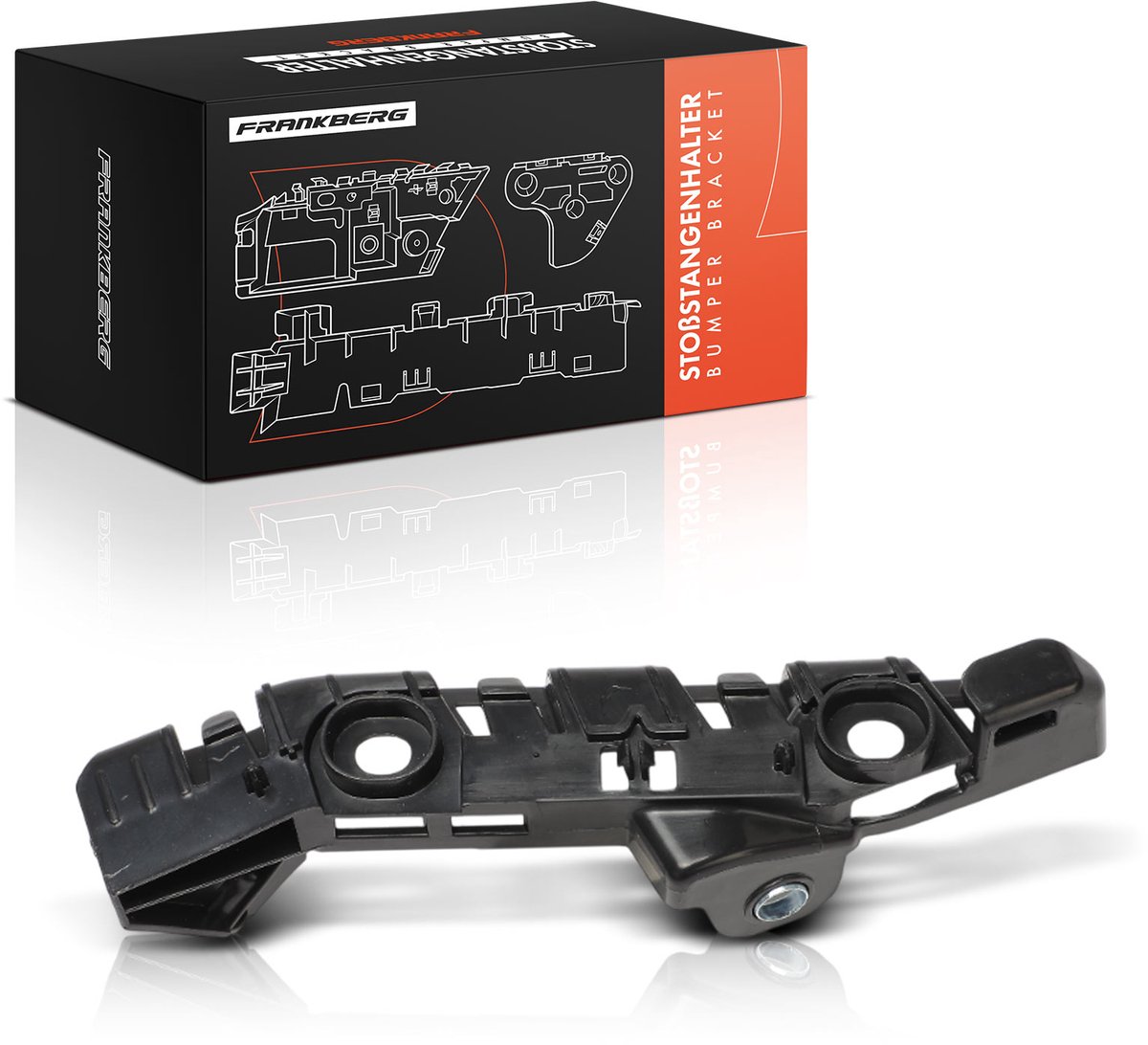 Frankberg 1x bumpersteun voor links voor VW Passat 2.5L 2011-2020