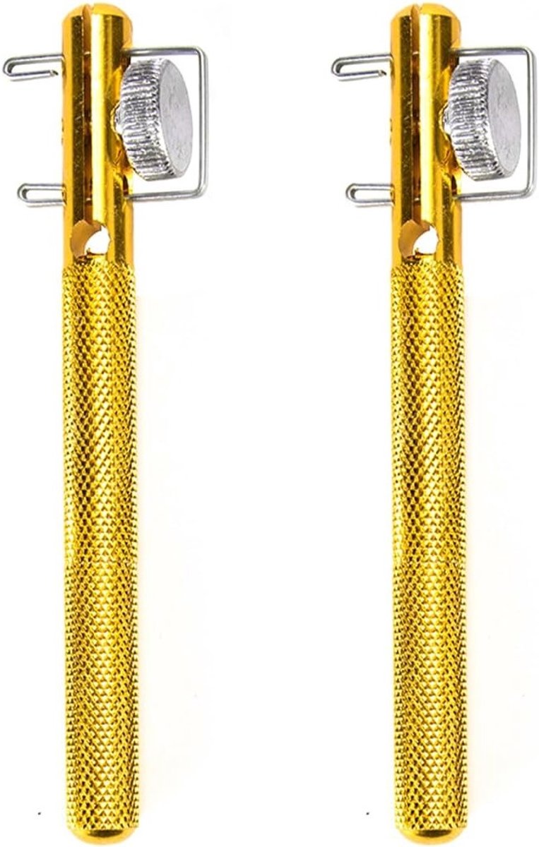 Hand Knotting Tool Set voor Vissen - 2 Stuks, Eenvoudige Knoopaccessoires voor Zee- en Snoekvissen, Perfect voor Vissers