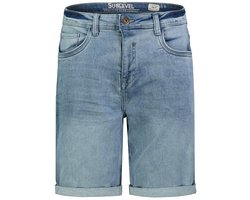 Sublevel Heren Jeansshorts Normale Pasvorm Steekzakken Zomermode